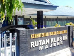 Warga Binaan Rutan Majene Meninggal Dunia