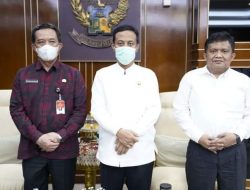 Bahas Peta Batas Desa di Sulsel, Dirjen Pemdes Kemendagri Temui Gubernur