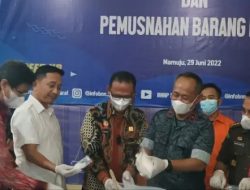 Barang Bukti Lima Kilogram Sabu Dimusnahkan BNN Sulbar
