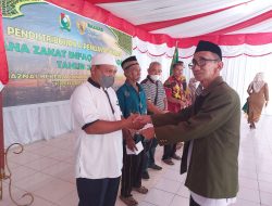 206 Orang Terima Dana ZIS dari BAZNAS Kabupaten Majene