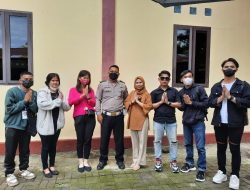 Fashion Show di Lampu Merah Dibubarkan Sat Lantas Polres Majene