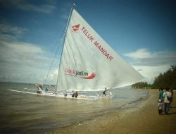 Passandeq Tiba Di Pantai Lamaru Balikpapan