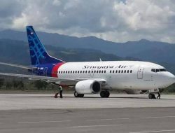 Penerbangan Pesawat Sriwijaya Rute Makassar-Mamuju Dibuka