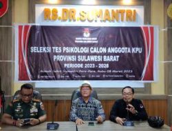 Timsel Umumkan 20 Nama Calon KPU Sulbar yang Lolos Ketahap Wawancara