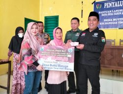 Desa Buttu Baruga Bagikan BLT DD Tahun 2023