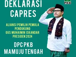 Ratusan Milenial di Mateng Deklarasi Gus Imin Capres 2024