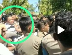 Beredar Video Pria Mirip Ajudan Bupati Majene Ikut Aniaya Kader HMI saat Demo