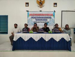 Desa Buttu Baruga Gelar Musyawarah Dalam Rangka Penetapan KPM BLT DD Tahun 2025